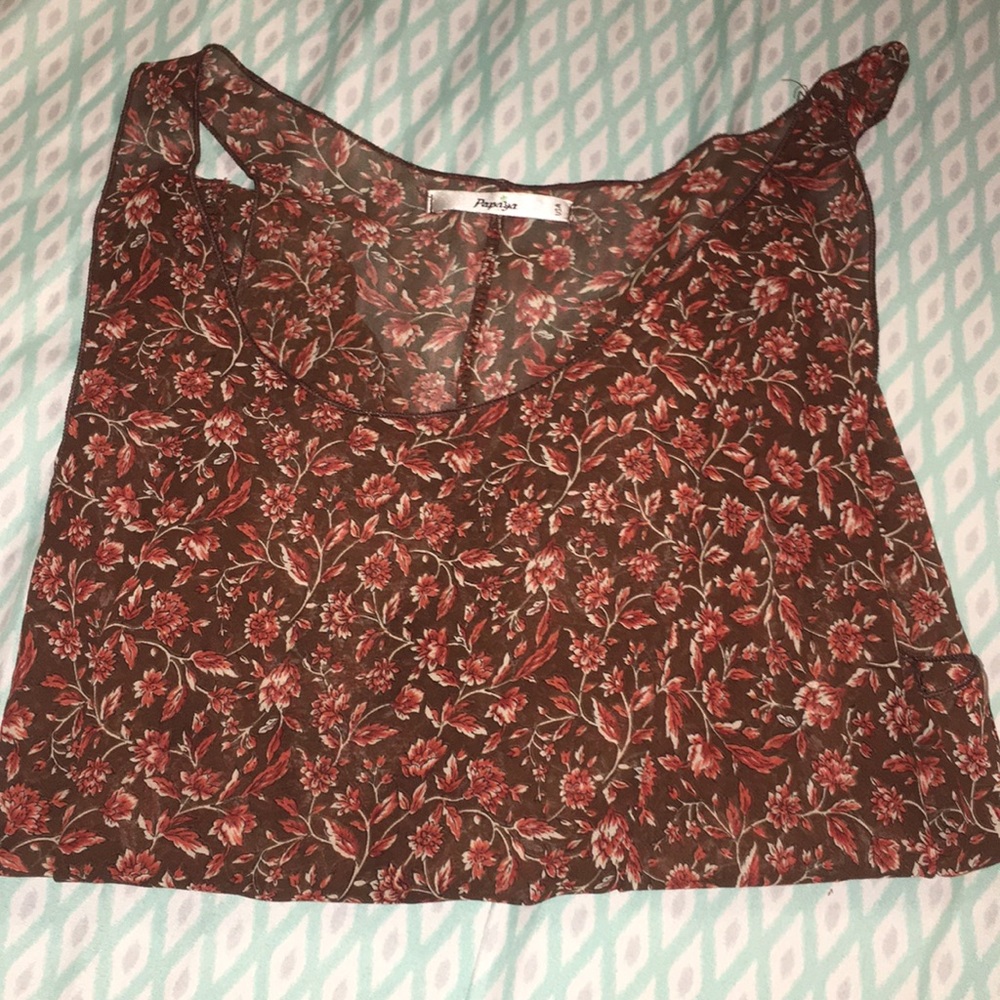 Floral tank top !!